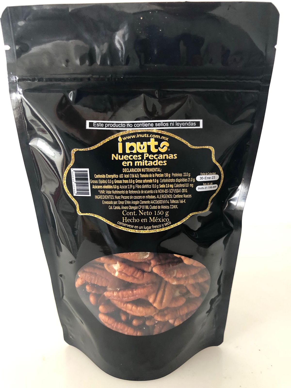 Nuez Pecana mitades iNuts 150 g